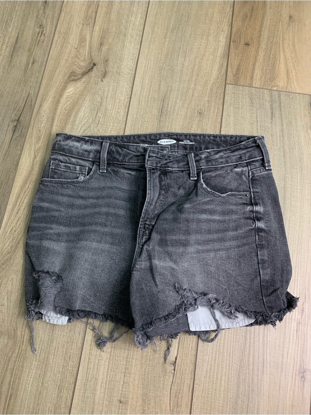 Old Navy Black Denim Shorts